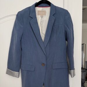Banana Republic Slate Blue Blazer